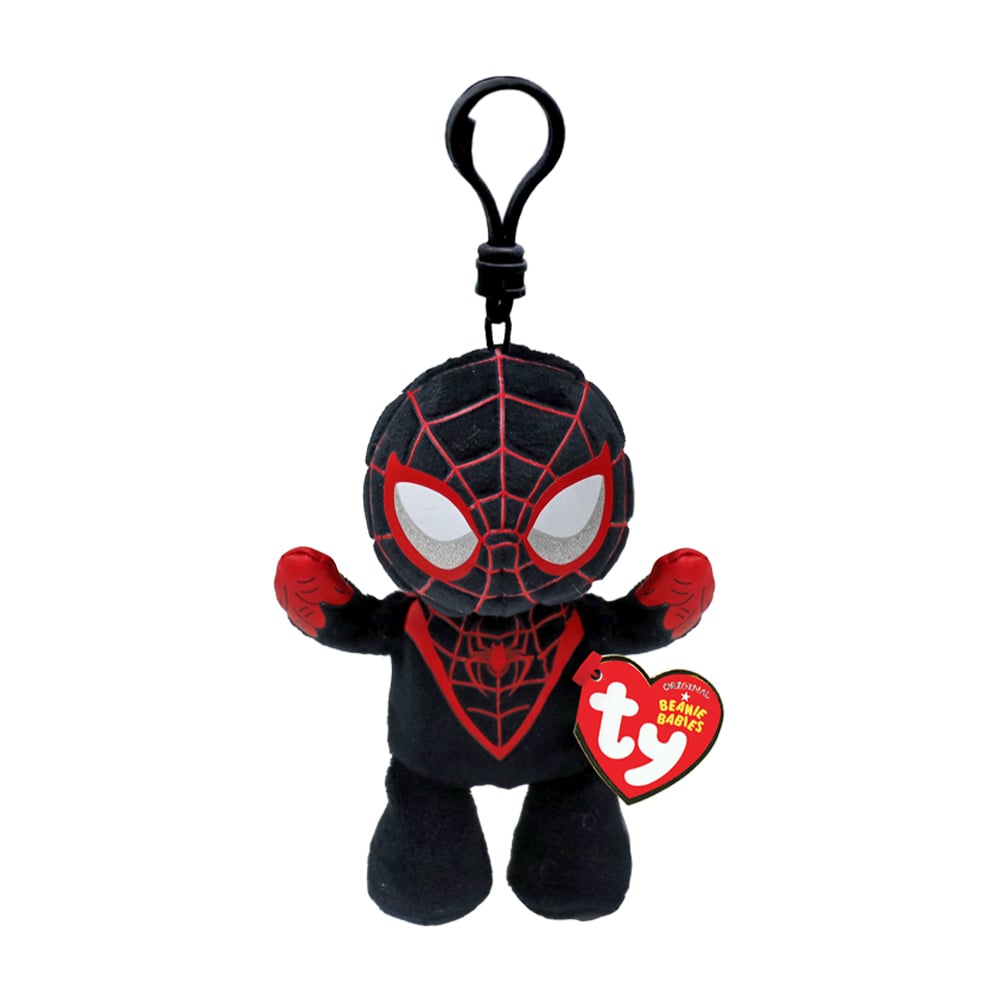 Дитяча м'яконабивна іграшка TY Marvel Майлз Моралес, від 3 років, 12 см (34008)