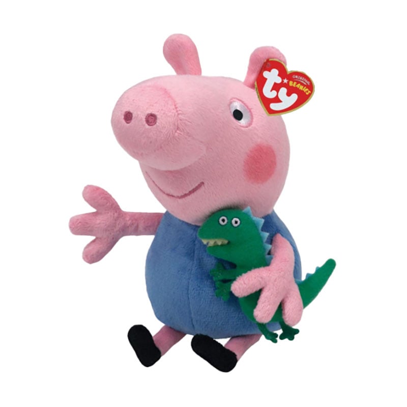 Дитяча м'яконабивна іграшка TY Peppa Pig Джордж, від 3 років, 15 см (46130)