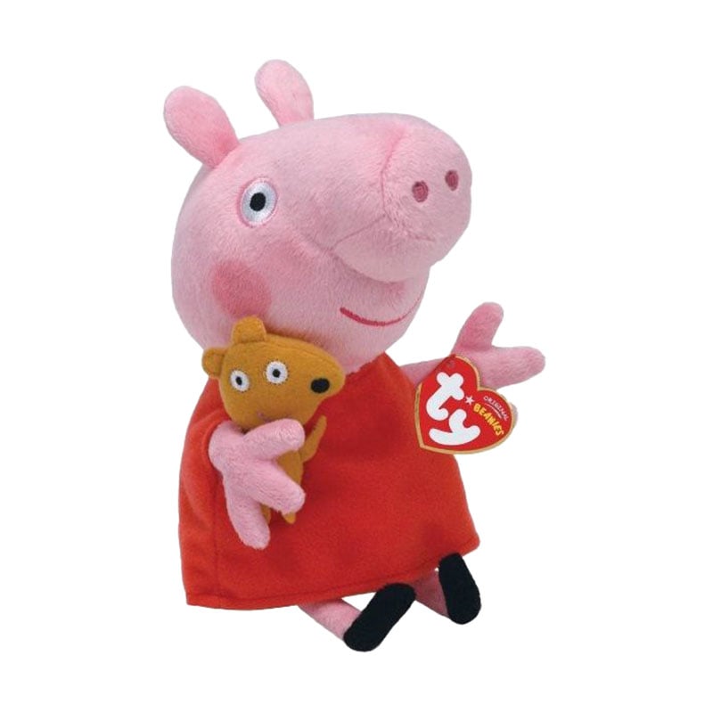 Дитяча м'яконабивна іграшка TY Peppa Pig Свинка Пеппа, від 3 років, 15 см (46128)
